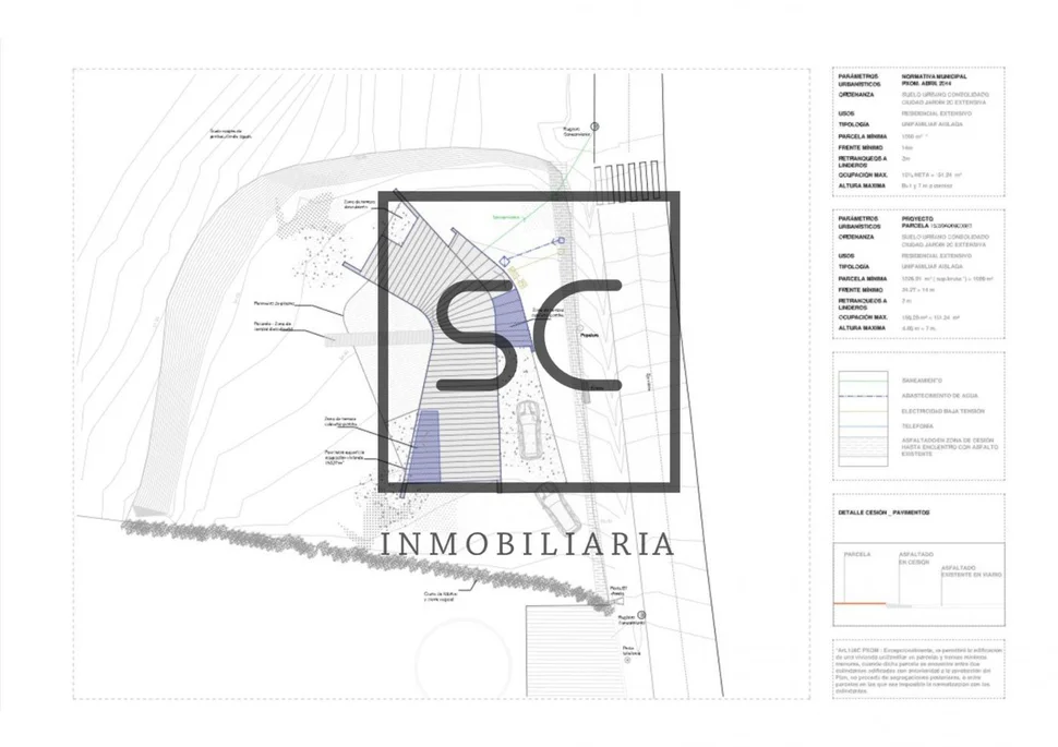 Magnifico Terreno Urbano con Proyecto y Licencia para Construir en Mera-Maianca, Oleiro