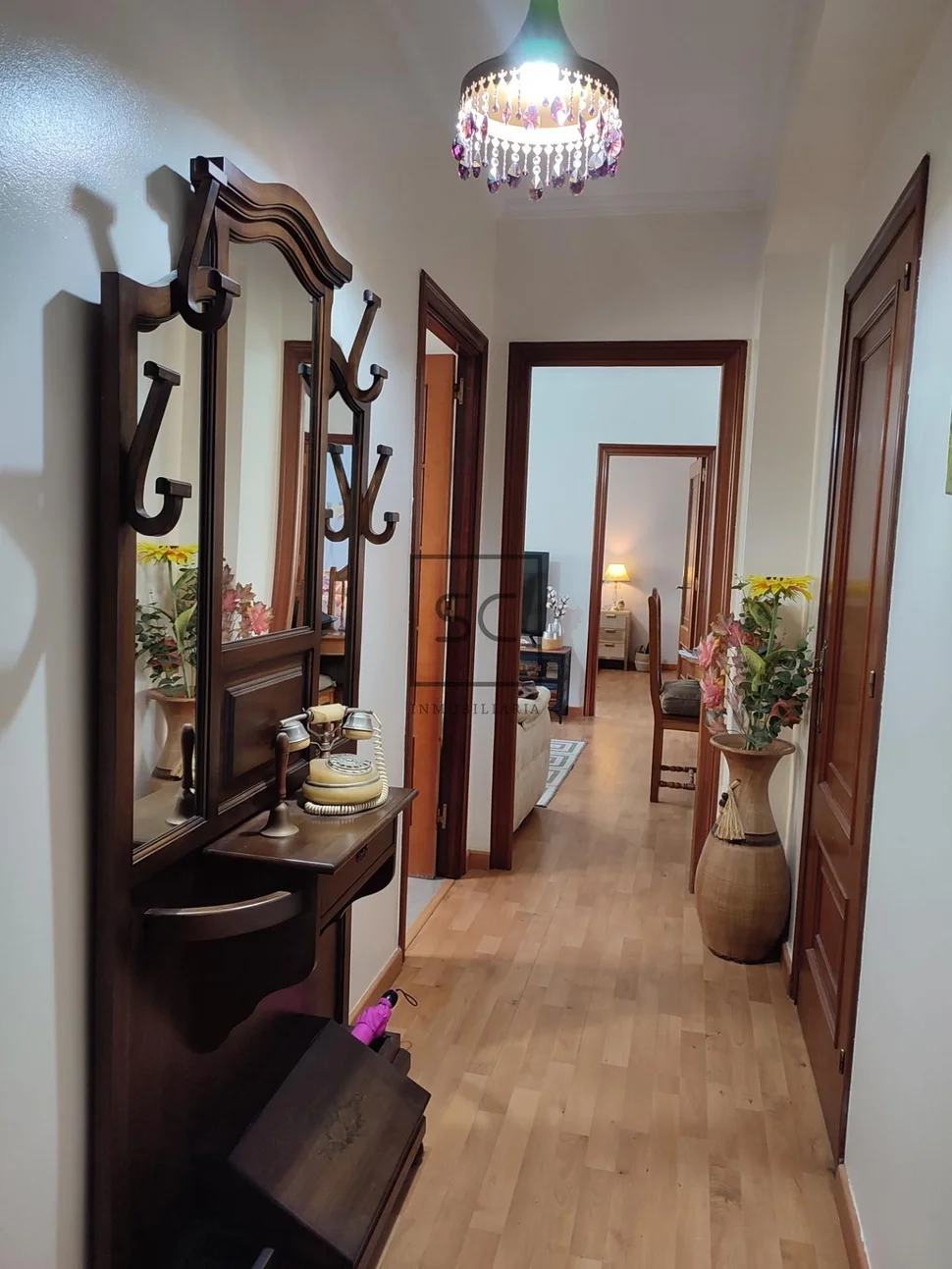 Luminoso piso en caranza