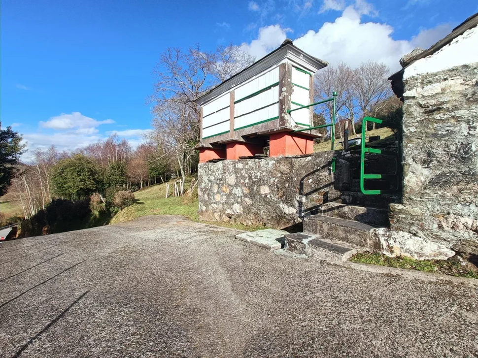 Casa de piedra para reformar en somozas