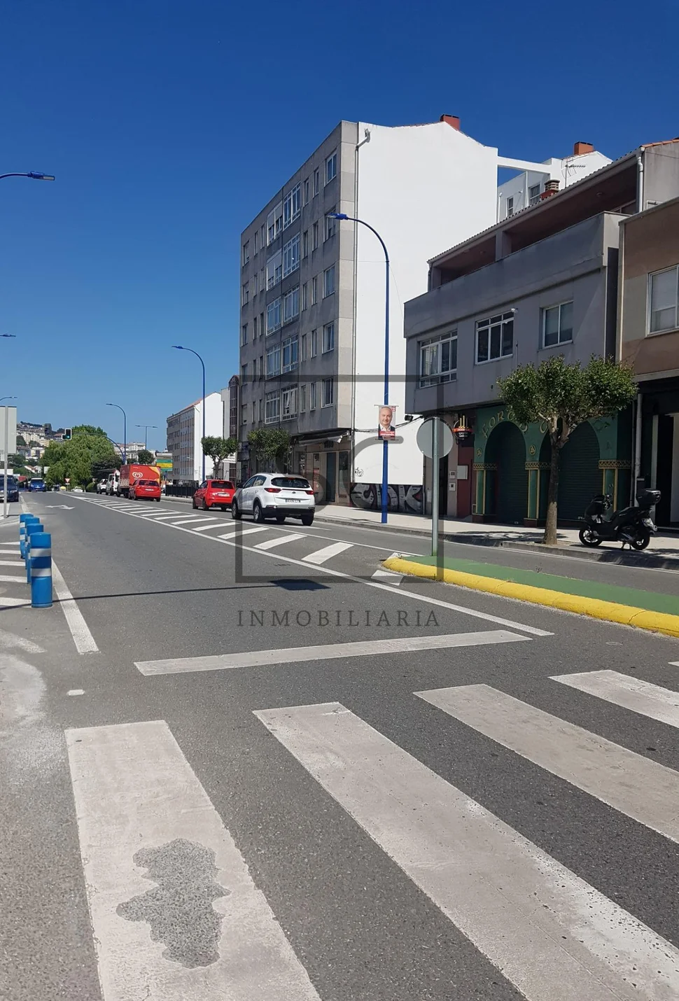Piso exterior con ascensor en o burgo