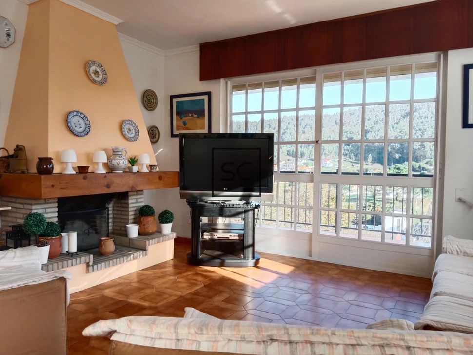 Chalet con vistas al mar en chanteiro-ares