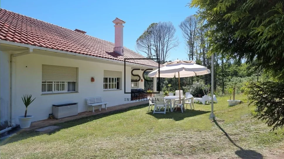 Chalet con vistas al mar en chanteiro-ares