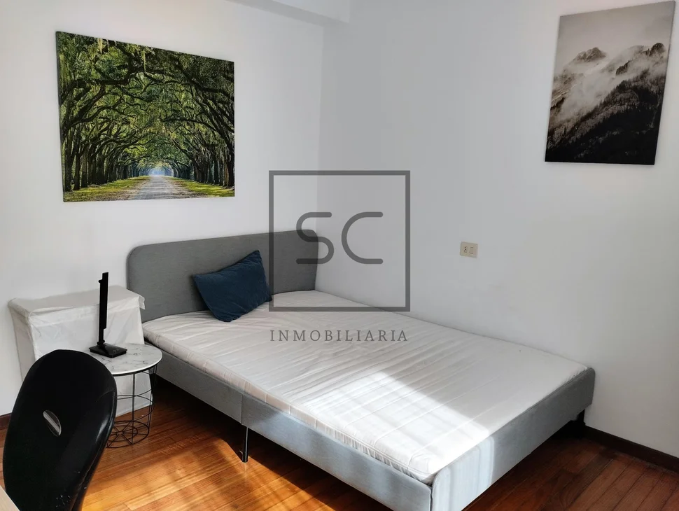 Amplio piso amueblado en santiago