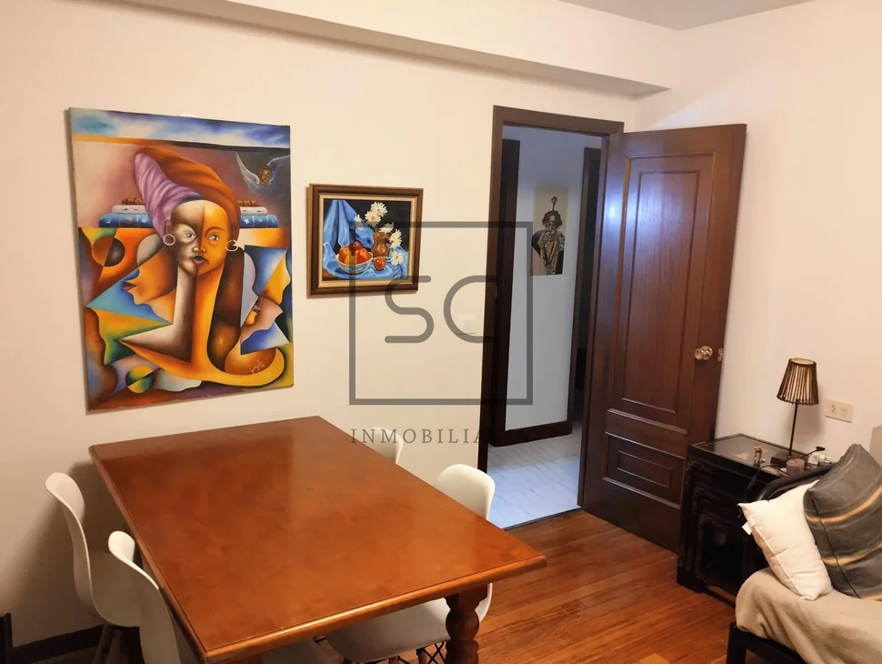 Amplio piso amueblado en santiago