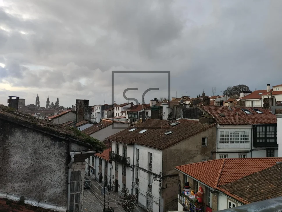 Dúplex con terraza y vistas espectaculares en rúa de san pedro