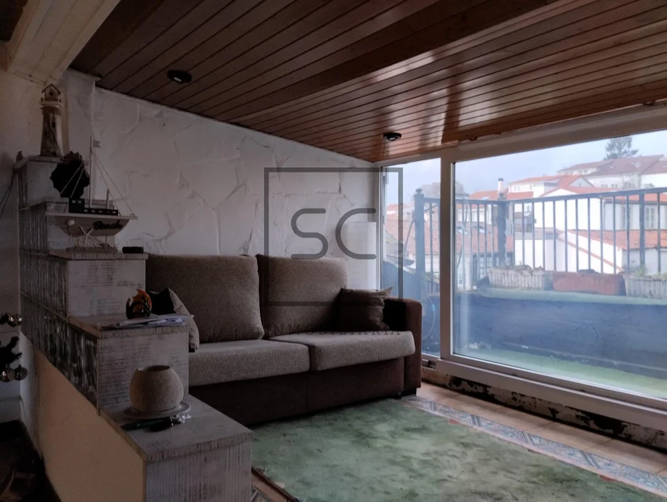 Dúplex con terraza y vistas espectaculares en rúa de san pedro