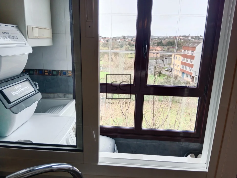 Piso con garaje y trastero en sta cecilia-narón