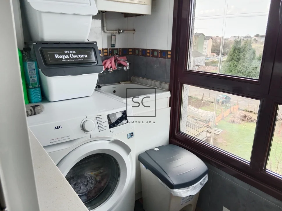 Piso con garaje y trastero en sta cecilia-narón