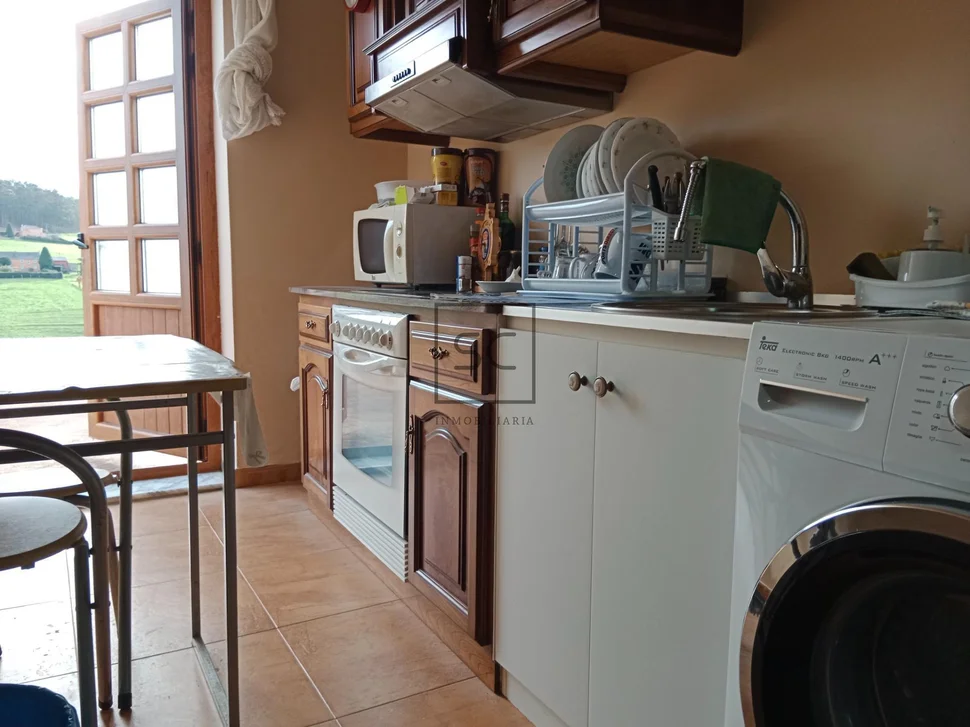 Pareado de piedra con finca en esteiro-cedeira