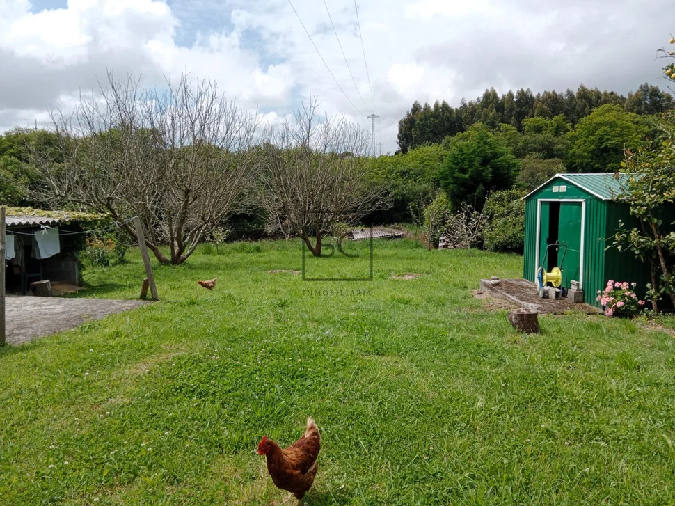 Casa con finca y bodega en meirás-valdoviño