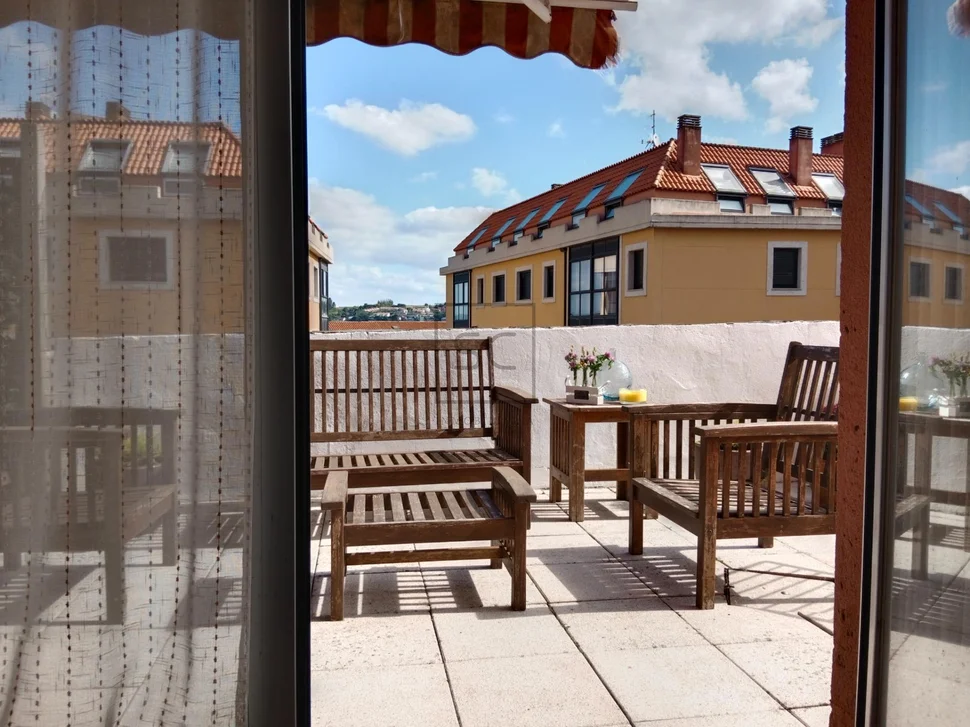Apartamento con terraza en miño