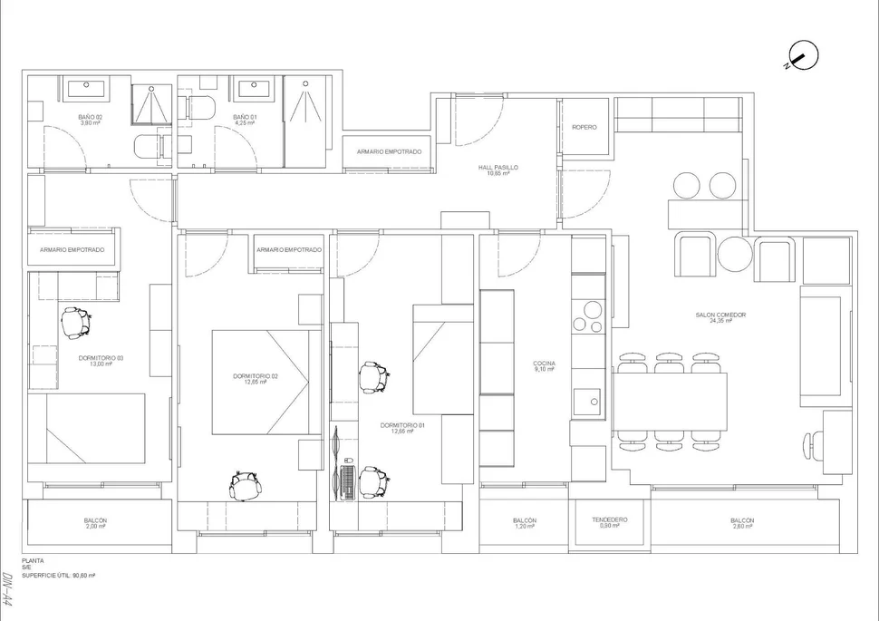 Amplio piso en ares con trastero y garaje cercano a la playa