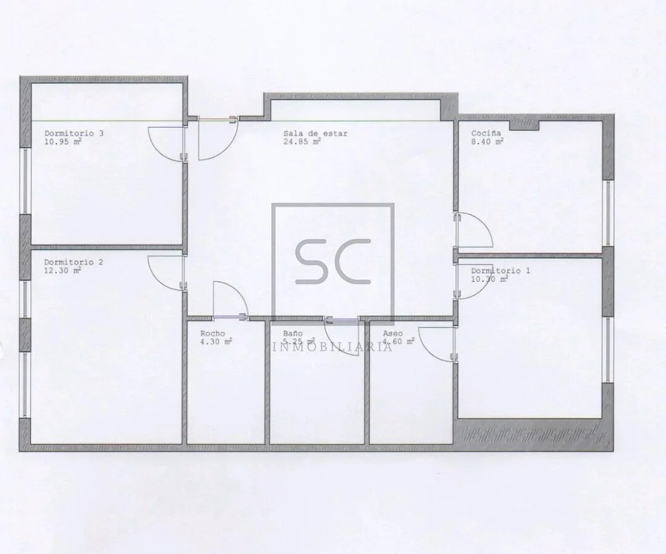 Bonito piso en el centro de ares