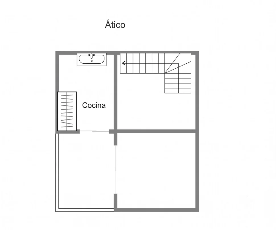 Casa de Pueblo para Reforma en A Graña (Ferrol)