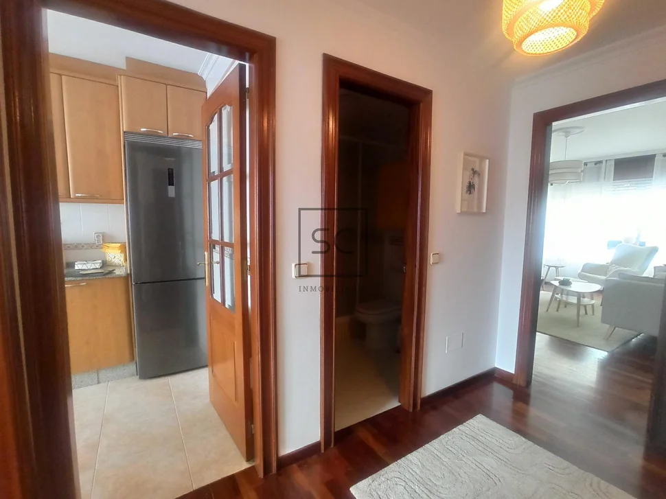 Apartamento amueblado con ascensor en ferrol