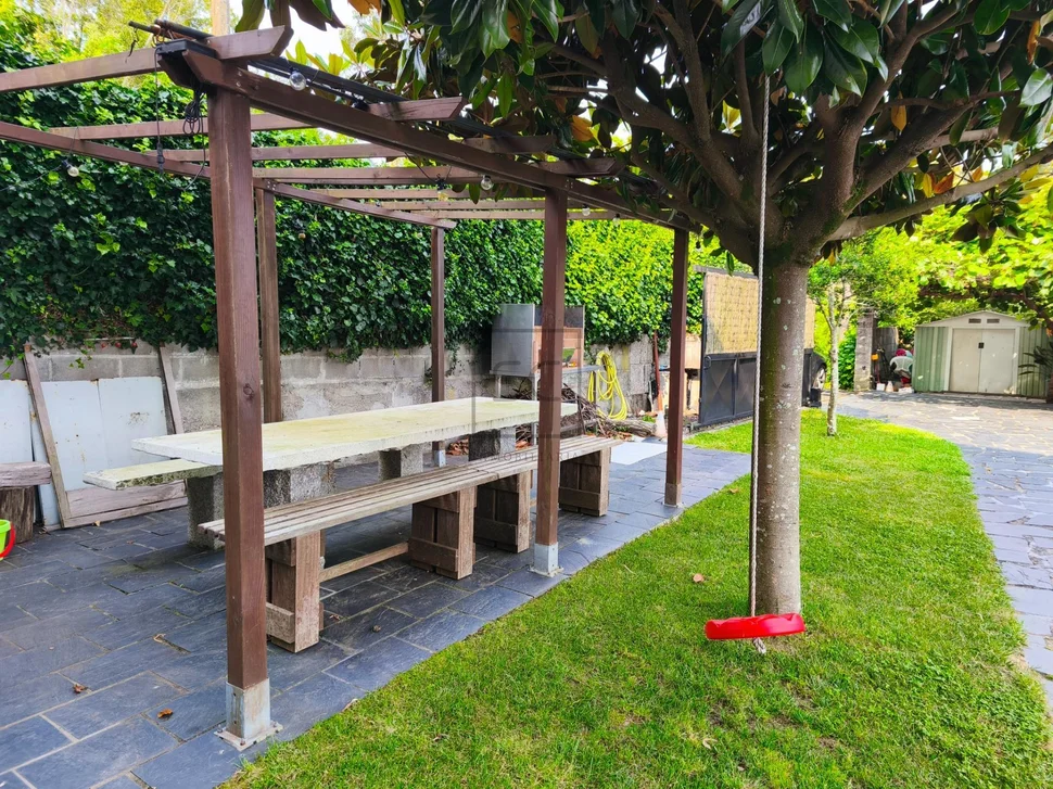 Chalet con piscina en cabañas