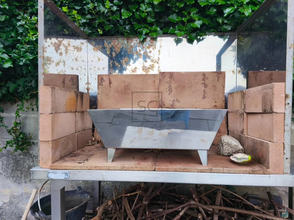 Chalet con piscina en cabañas