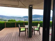 Chalet con piscina en cabañas