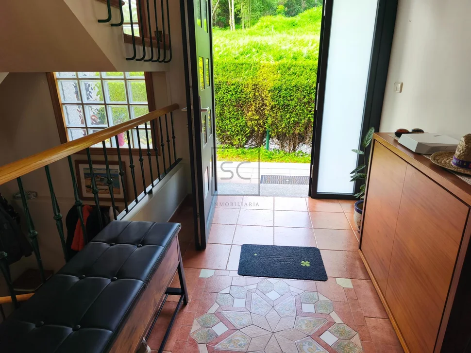 Chalet con piscina en cabañas