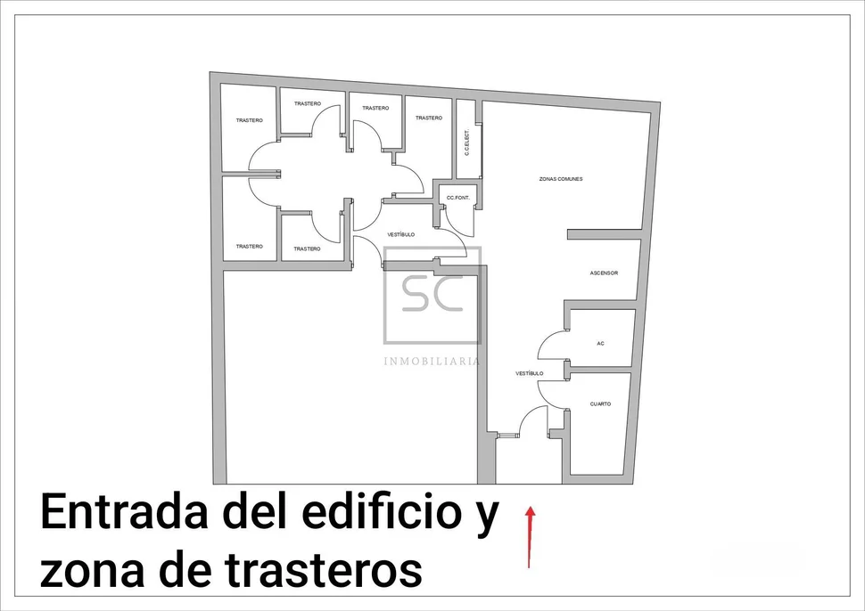 Piso con ascensor y trastero en Cedeira