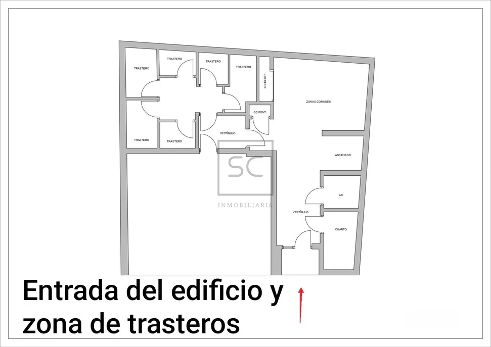 Piso con ascensor y trastero en Cedeira