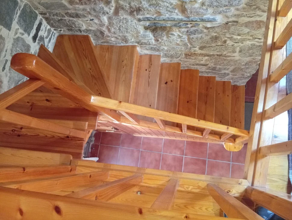 Casa de piedra en Lavandeira, Cabanas.